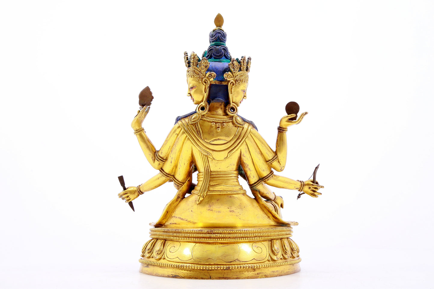 A Magnificent Gilt-Bronze Figure Of Dakini