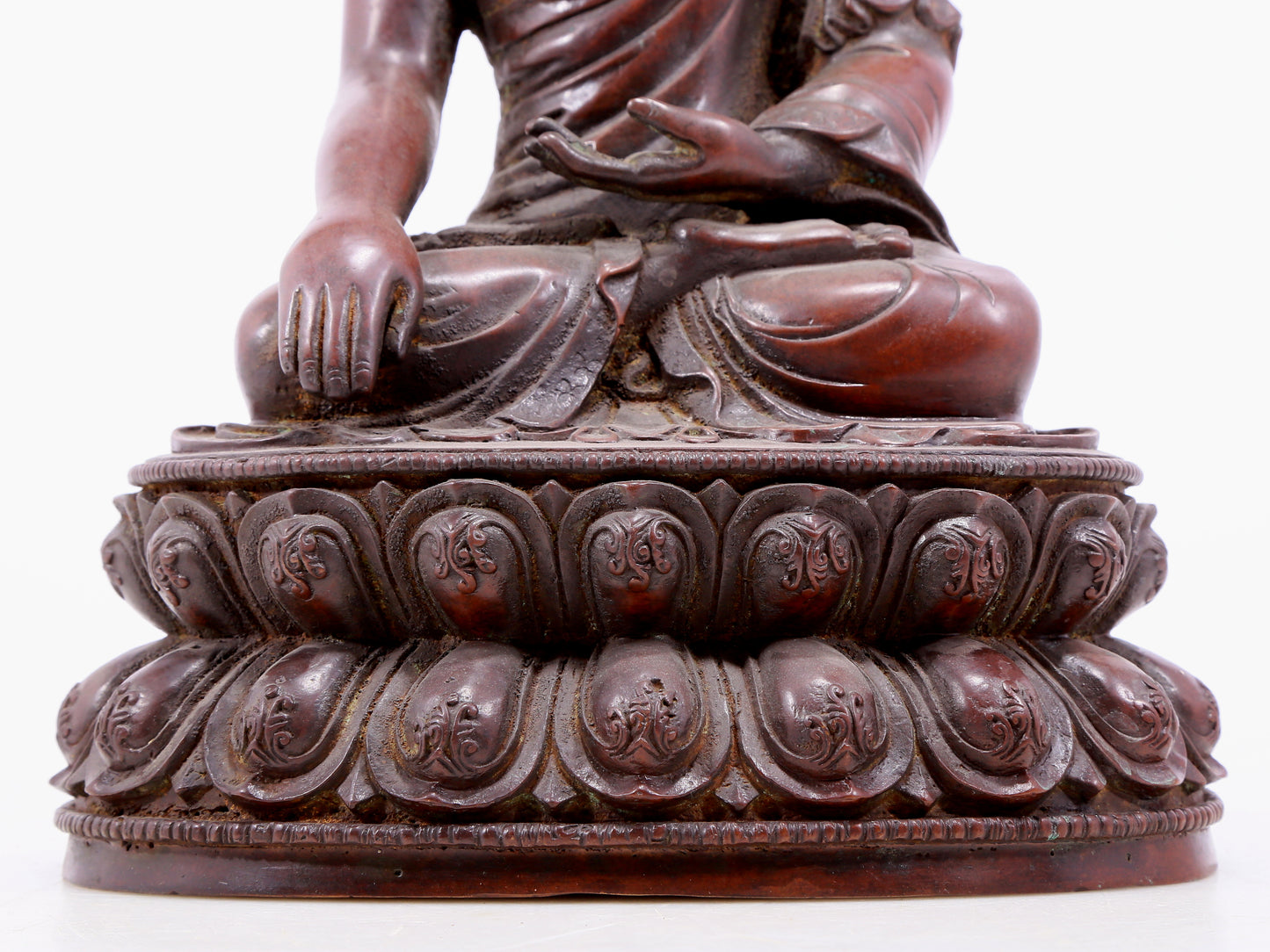 Brilliant Bronze Figure Of Buddha Shakyamuni