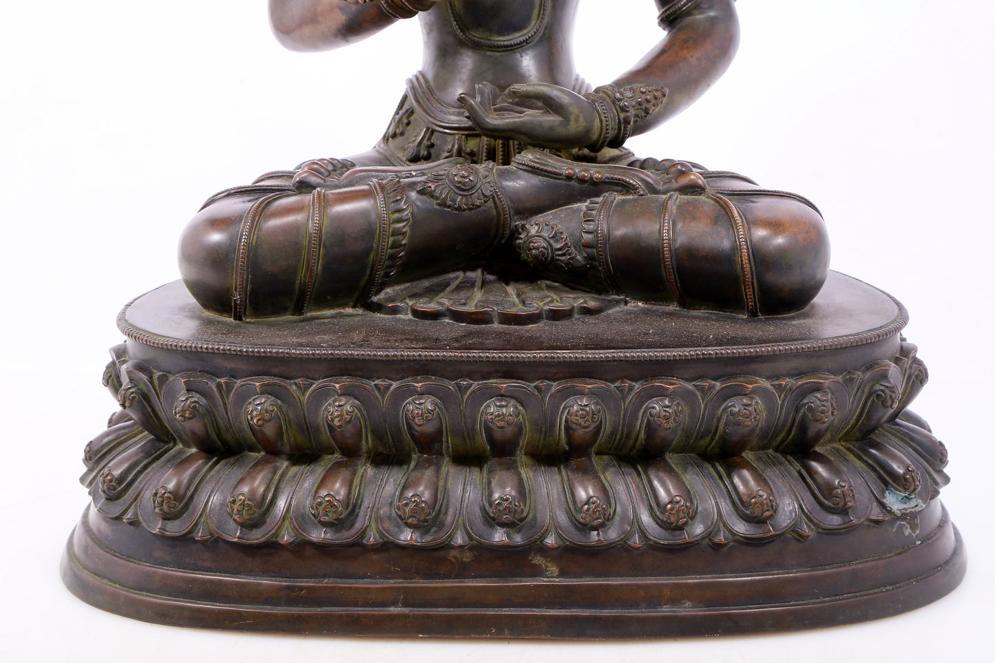 Massive Emboss-Bronze Figure Of Vajrasattva