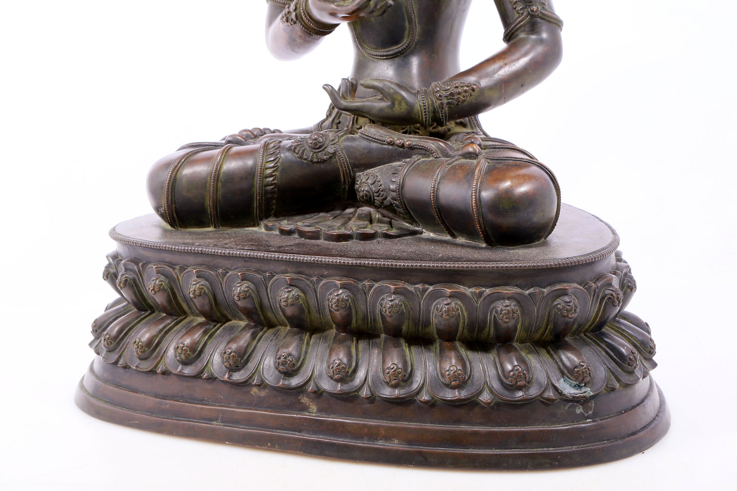 Massive Emboss-Bronze Figure Of Vajrasattva