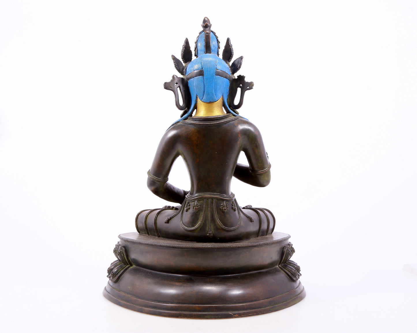 Massive Emboss-Bronze Figure Of Vajrasattva