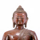 Massive Bronze Figure Of Buddha Shakyamuni