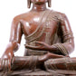 Massive Bronze Figure Of Buddha Shakyamuni