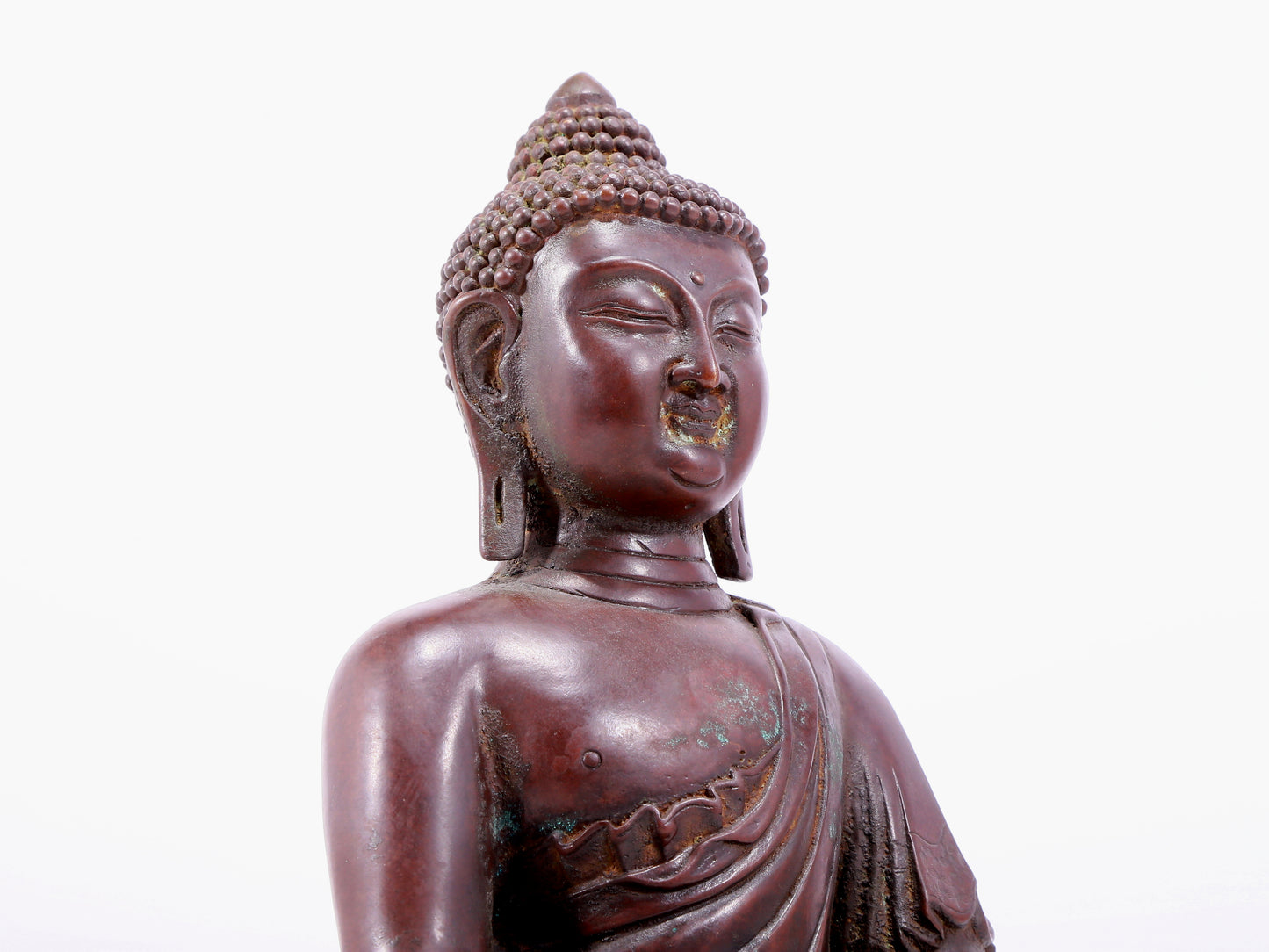 Brilliant Bronze Figure Of Buddha Shakyamuni