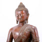 Massive Bronze Figure Of Buddha Shakyamuni