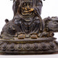 A serene gilt bronze Guanyin statue