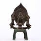 A rare bronze Guanyin statue,