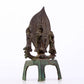 A rare bronze Guanyin statue,