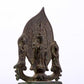 A rare bronze Guanyin statue,