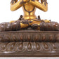 A serene gilt bronze Bodhisattva statue