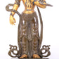 A serene gilt bronze Bodhisattva statue