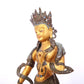 A serene gilt bronze Bodhisattva statue