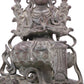 A rare bronze Buddha statue