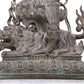 A rare bronze Buddha statue