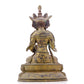 A serene gilt bronze Bodhisattva statue