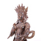 A serene gilt bronze Bodhisattva statue