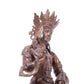 A serene gilt bronze Bodhisattva statue