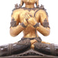 A serene gilt bronze Bodhisattva statue