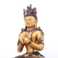 A serene gilt bronze Bodhisattva statue