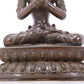 A serene gilt bronze Bodhisattva statue