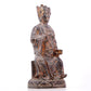 A serene gilt bronze statue of God of Wealth