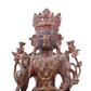 A serene gilt bronze Bodhisattva statue