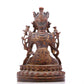 A serene gilt bronze Bodhisattva statue