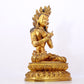 A stunning gilt bronze Bodhisattva statue