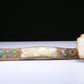 An Elaborate White Jade Gold-Mounted 'Bird& Flower' Ruyi Scepter