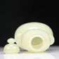 A Superb White Jade Gourd-Form Vase