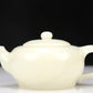 A Superb Imperial White Jade Teapot