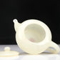 A Superb Imperial White Jade Teapot