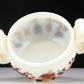 A Superb White Jade Gem-Inlaid 'Figure' Censer