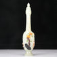 A Superb White Jade Gem-Inlaid 'Figure' Vase And Cover