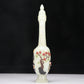 A Superb White Jade Gem-Inlaid 'Figure' Vase And Cover