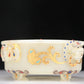 A Fabulous Imperial White Jade Gold-Mounted Gem-Inlaid Bat-Handled Censer