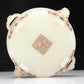 A Fabulous Imperial White Jade Gold-Mounted Gem-Inlaid Bat-Handled Censer