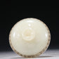 A Marvelous White Jade 'Lotus' Tripod Censer And Cover With Poem Inscriptions