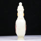 An Excellent White Jade Gem-Inlaid 'Bat' Vase And Cover