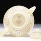 A Brilliant White Jade 'Poem' Teapot With Four Miniature Teacups