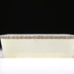 A Brilliant Rectangular White Jade Tray