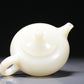 A Wonderful Imperial White Jade Teapot