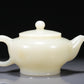 A Fabulous Imperial White Jade Teapot