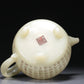 A Fabulous White Jade 'Poem' Teapot