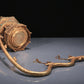 A Precious White Jade 'Poem' Teapot With A Gilt-Bronze 'Dragon' Handle And Stand