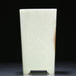 An Exquisite White Jade 'Flower' Vase