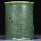 An Exquisite Jasper 'Herding' Brush Pot With Poem Inscriptions