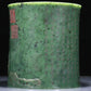 An Exquisite Imperial Jasper 'Figure' Brush Pot With Poem Inscriptions