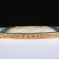 An Exquisite Imperial Cloisonne White Jade-Inlaid 'Dragon& Auspicious Cloud' Table Screen With Poem Inscriptions