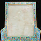 An Exquisite Cloisonne White Jade-Inlaid 'Figure' Table Screen With Imperial Poem Inscriptions From Qianlong Period